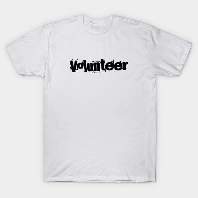 Volunteer T-Shirt by Menu.D